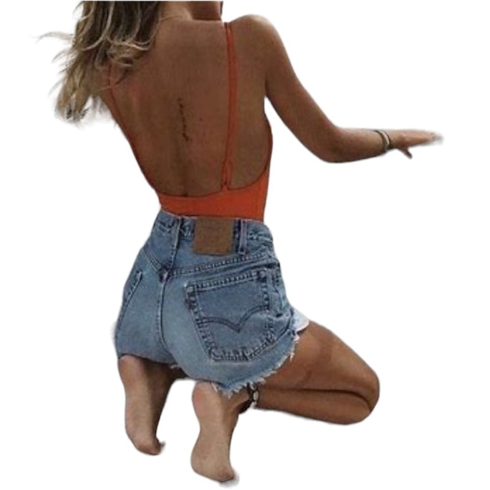 Vintage Levi’s Orange Tab Jean Cut-off shorts - Picture 1 of 16